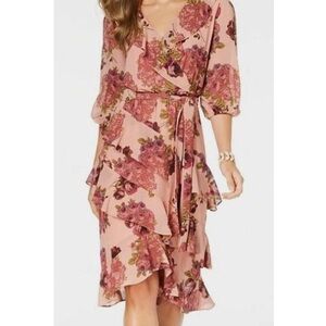 Betsy Johnson floral size 10 ruffle dress